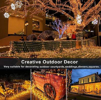 Led Net Mesh String Light 8x10M 2600Led Christmas Holiday Fairy String Light For Garden Christmas Wedding Party Window Curtain Garland Decoration Xmas Lighting AC85-265V EU US AU UK Plug