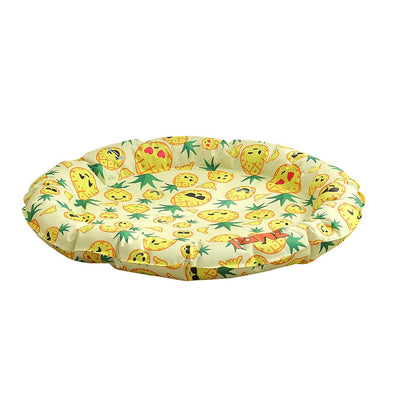 Anti-bug Cat Cooling Bed Pineapple Pattern Large