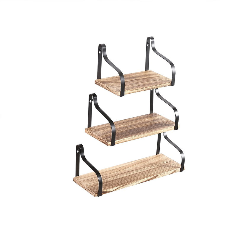 Floating Shelves Wall Mounted Set of 3