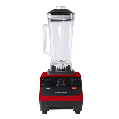 Red Commercial Blender Food Processor Blender Mixer Juicer Smoothies