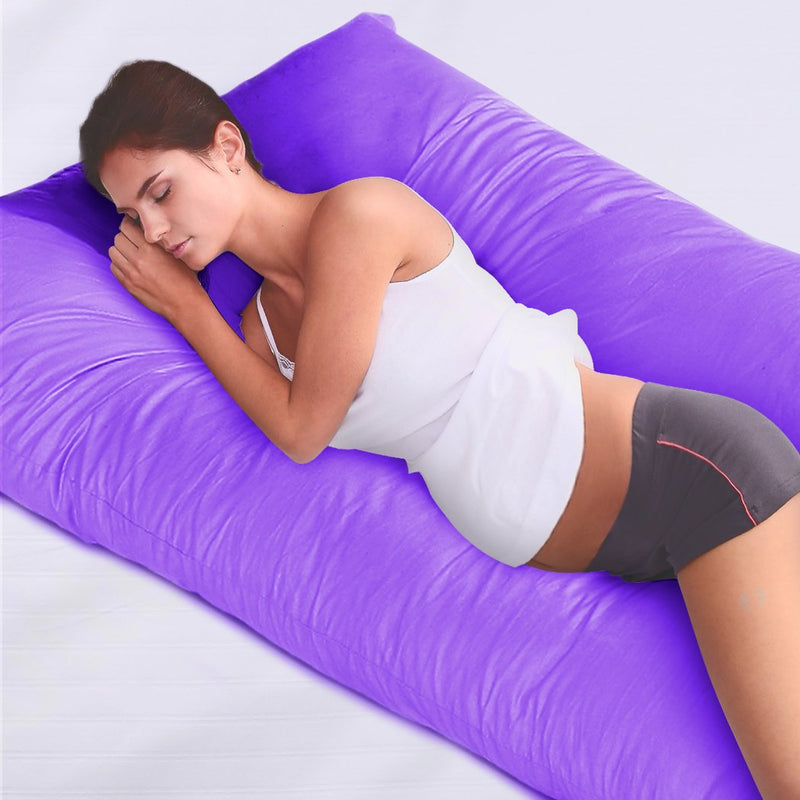 Plum Pregnancy Pillow Cover