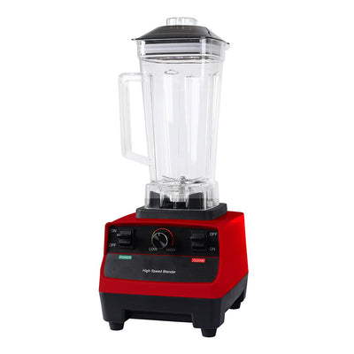 Red Commercial Blender Food Processor Blender Mixer Juicer Smoothies