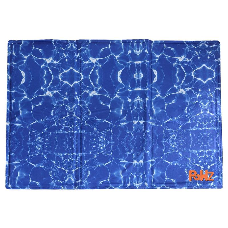 PaWz Reversible Cooling Mat-80x60cm-Wave Pattern Extra Large