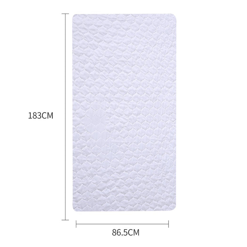 2 Pk 183x86.5cm Underpad Sheet protector