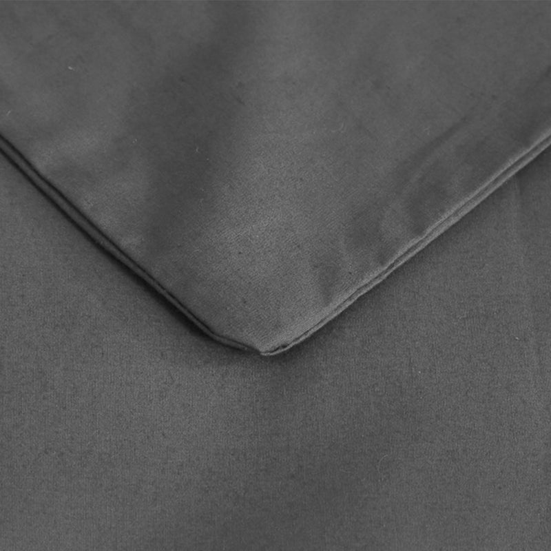 Double Grey Weighted Blanket Cover