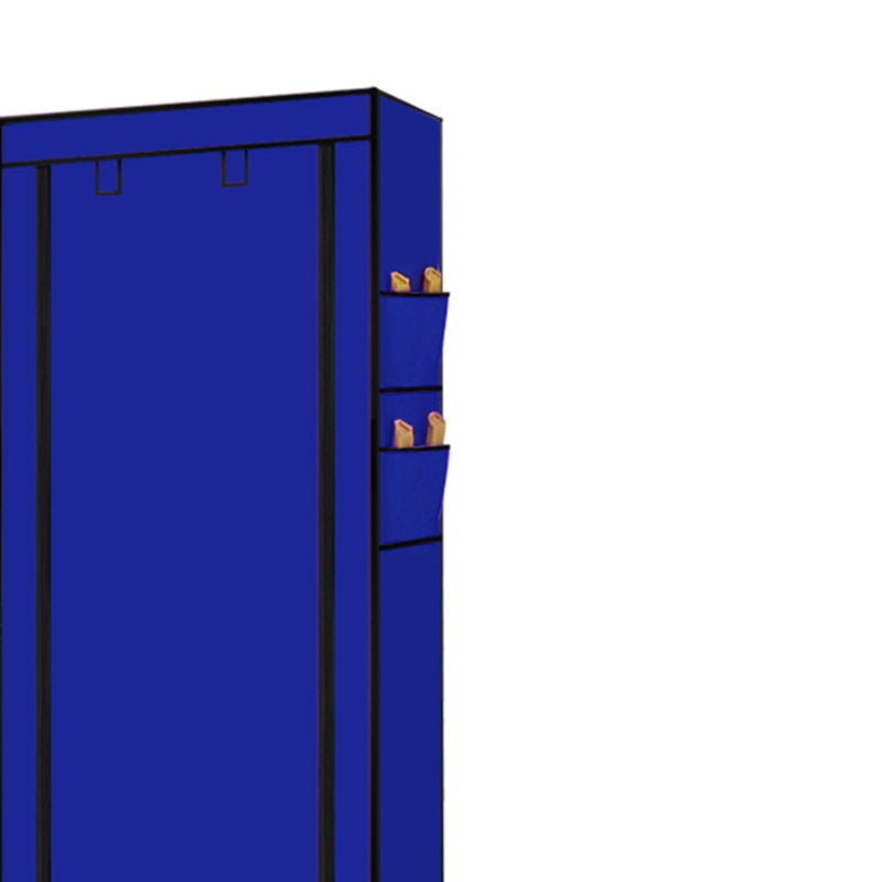 Blue 10 Tiers Shoe Rack Holder