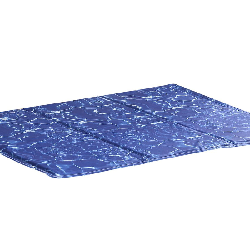 PaWz Reversible Cooling Mat-80x60cm-Wave Pattern Extra Large