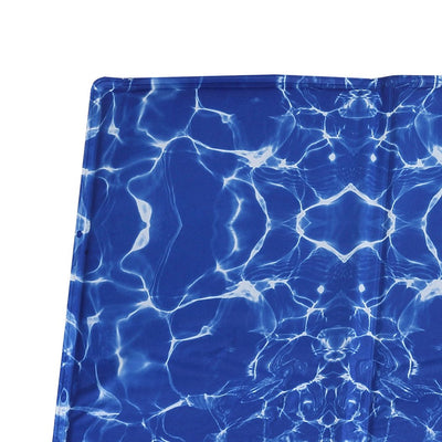 PaWz Reversible Cooling Mat-80x60cm-Wave Pattern Extra Large