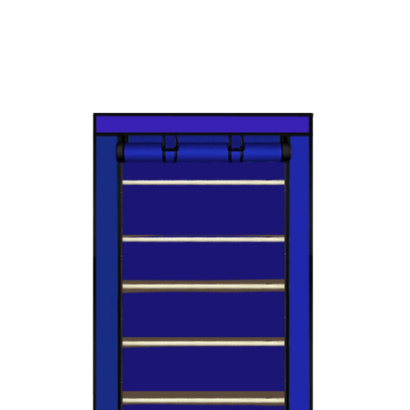 Blue 10 Tiers Shoe Rack Holder