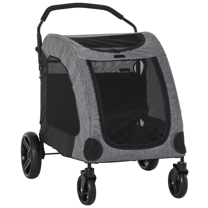 PawHut Pet Stroller Universal Wheel Medium Size Dogs