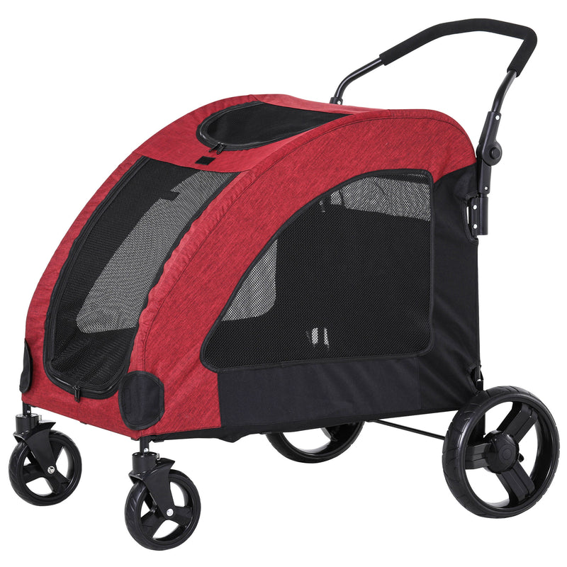 PawHut Pet Stroller Universal Wheel Medium Size Dogs