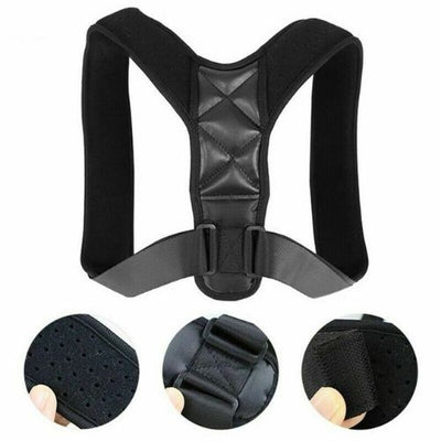 Posture Clavicle Support Corrector Back Straight Shoulders Brace Strap Correct C