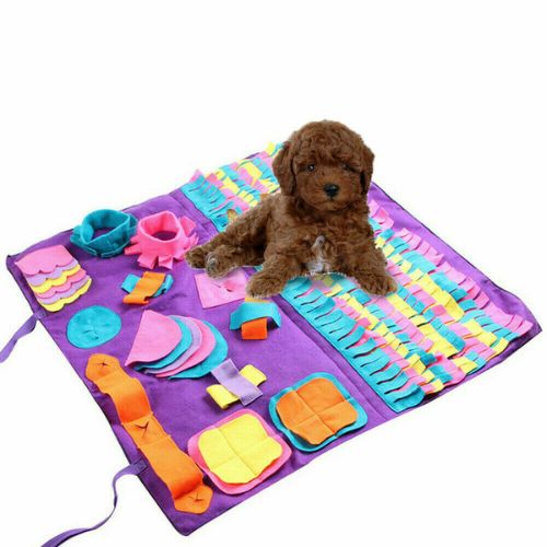 Pet Snuffle Mat Skills for Dogs Cats Bowl Feeding Mat Feed Game for Boredom Dogs