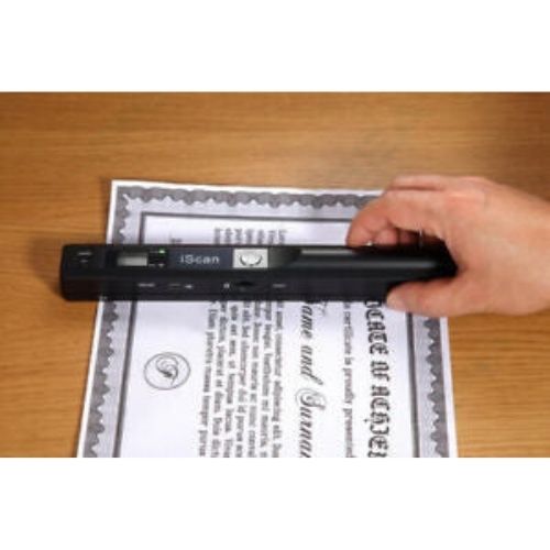 900 Dpi Handheld Portable Handy Scanner Document Photo A4 Scan to PDF JPG Mini