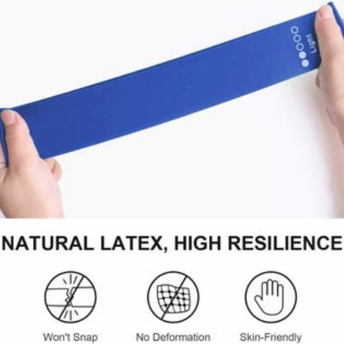 Yoga Resistance Booty Bands Set 5 Loop Bands Gym Heavy Workout Fitness Exercise