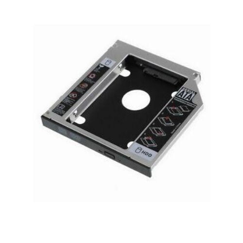 Optical Bay 2nd SATA HDD Hard Drive Caddy CD-ROM For Laptop NoteBook PC