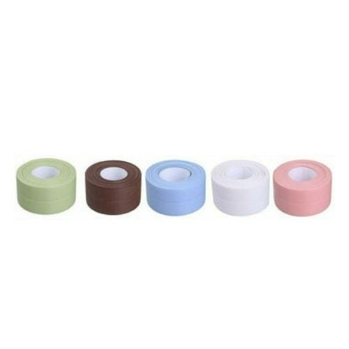 Self Adhesive Waterproof Sealant Caulk Strip Sealing Tape Kitchen Toilet Bathtub