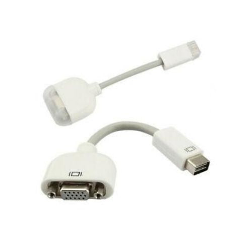 Mini DVI To VGA Adapter Video Cable For Apple ImAC Powerbook G4 Macbook