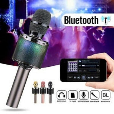 Bluetooth Karaoke Microphone Portable KTV from Smart Phone Mic Speaker Wireless