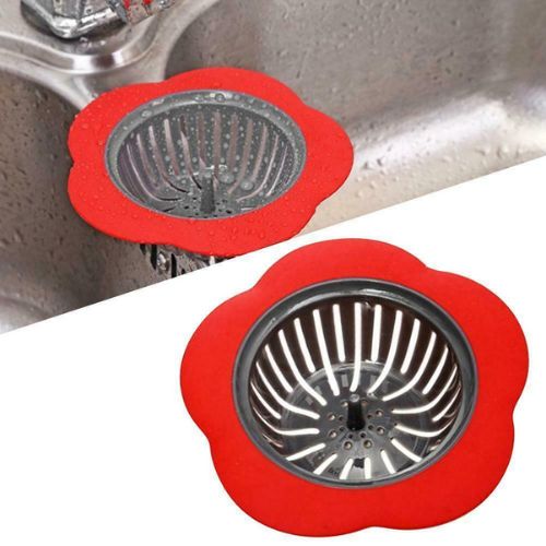 Home Sink Strainer Kitchen Drain Sink Filter Bathroom Drainage Hair Trap Catcher