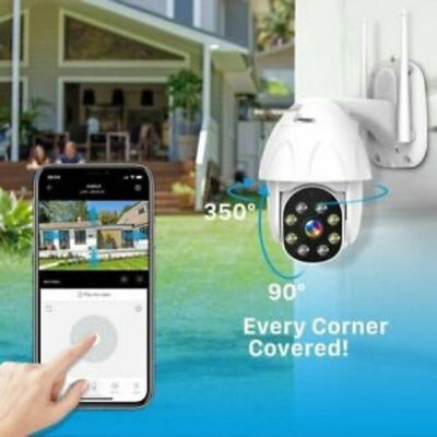 IP66 Outdoor 1080P WiFi IP Camera Wireless CCTV HD PTZ Home Security IR Camara