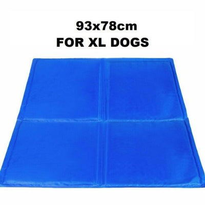 Gel Cooling Mat Dog Cat Pet Cool Pad Summer Hot Weather Bed Cushion Indoor