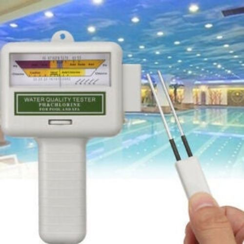 PC101 PH Meter Water Quality PH CL2 Chlorine Tester Level Meter fo Swimming Pool