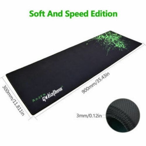 Foldable Mouse Pad with Nonslip Base for Desktop, Keyboard-Mouse (90 x 30 cm)