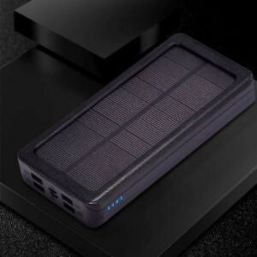 External Battery Power Bank 4 Port USB Solar Charger High Capacity Waterproof