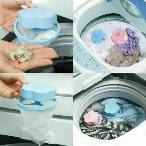 Washing Machine Floating Pet Fur Catcher Ball Laundry Hair Lint Remover Tool