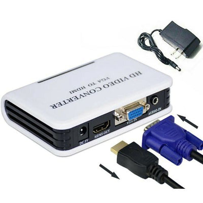 High Performance HDMI to VGA HD Video Converter Adapter with Audio Supports 480p