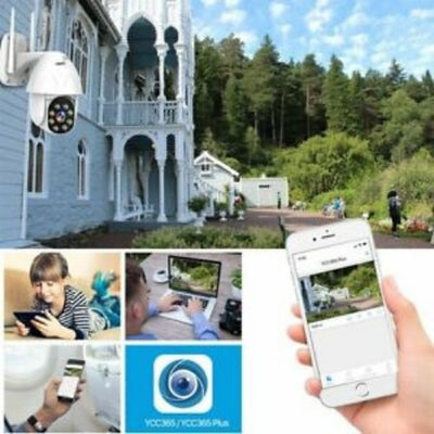 IP66 Outdoor 1080P WiFi IP Camera Wireless CCTV HD PTZ Home Security IR Camara