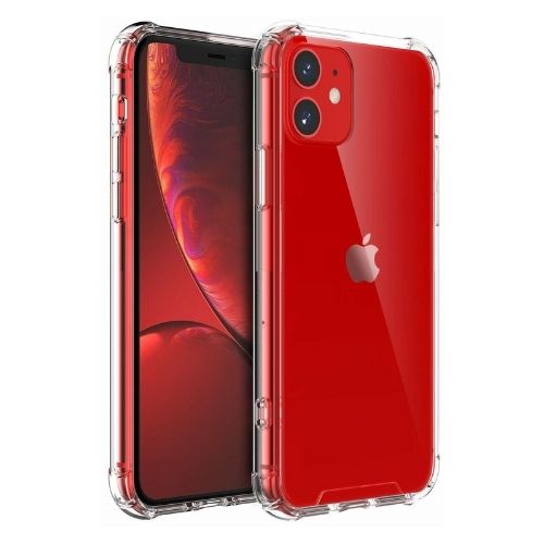 For iPhone 12 11 Pro XS Max XR 6s 7 8 Plus SE Clear Bumper Case Shockproof Cover