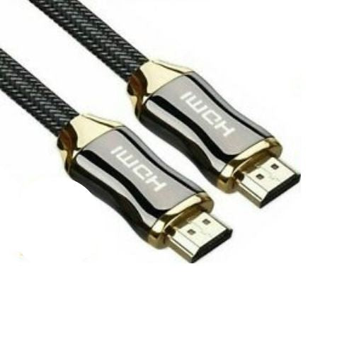 Premium 4K HDMI Cable 2.0 High Speed Gold Plated Braided Lead 2160P 3D HDTV UHD