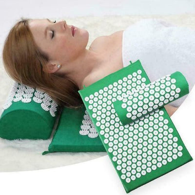 Yoga Massage Acupressure Mat Shakti Sit Lying Mats Pain Stress Soreness Relax CA