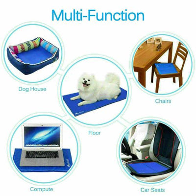 Pet Dog Cooling Mat Pad Teddy Mattress Cat Cushion Autumn Keep Cool Comfort Bed