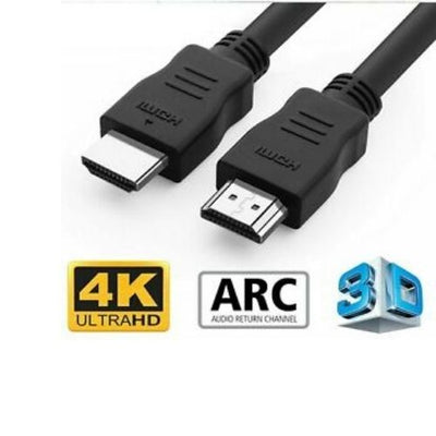 Premium 4K HDMI Cable 2.0 High Speed Gold Plated Braided Lead 2160P 3D HDTV UHD