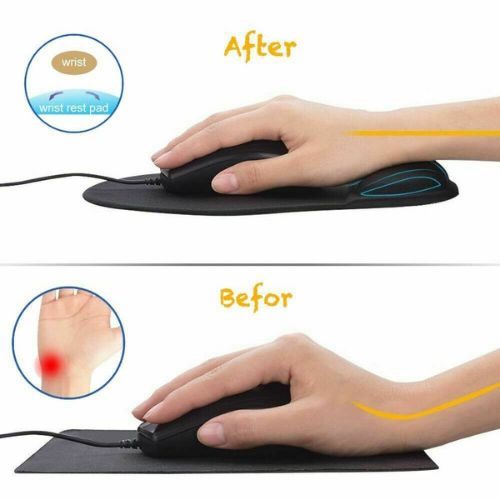 Comfortable Mouse Pad Wrist Support Silicone Gel Wrist Rest Ergonomic Mouse Mat