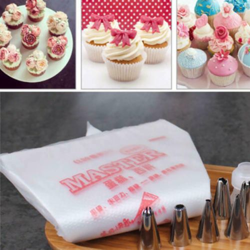 Piping Pastry Bags Cake Cream Decorating Frosting Icing Bags Cookie Disposable