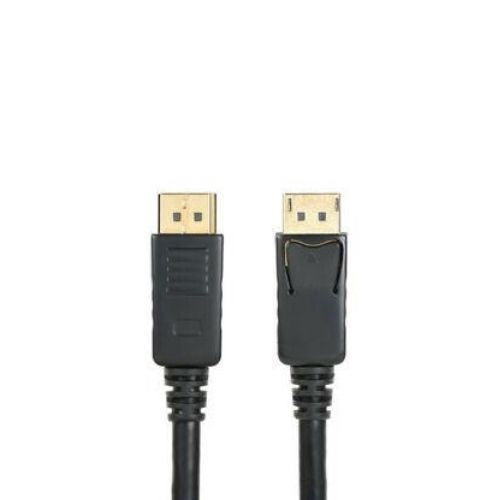 6FT Display Port Display DP Male to Male Cable Cord Adapter Video Audio Black