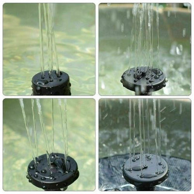 Solar Garden Outdoor Fountain Water Pump for Bird Bath Water Pump Garden Pool