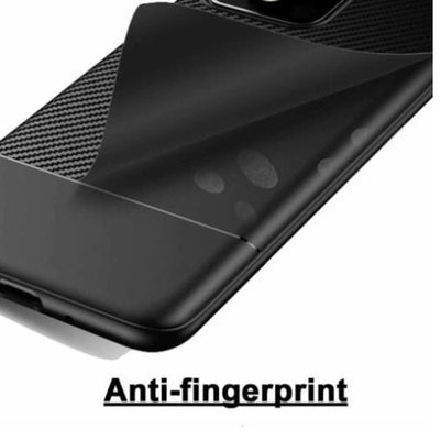 For Samsung Galaxy S20 Plus Ultra Case - Carbon Fiber Shockproof Soft Back Cover