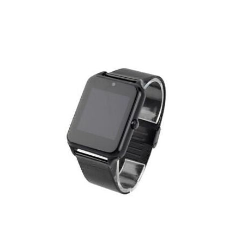 Bluetooth Smart Watch Unlocked GSM Phone Stainless Steel Band For Android iPhone