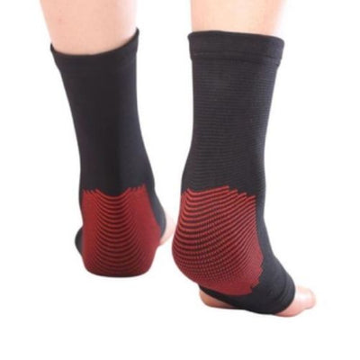 2PC Adjustable Sports Elastic Ankle Brace Support Basketball Protector Foot Wrap