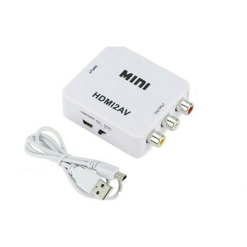 1080P HDMI To AV Adapter 3 RCA Converter Cable CVBS Composite Video Audio For TV