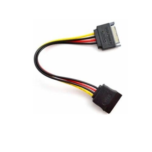 SATA Power 8 inch 8in 15 PIN Serial ATA Power Extension Internal Cable MF