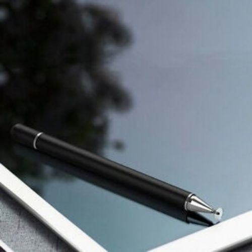 Universal Capacitive Touch Screen Pen For All Tablet Smart Phone Stylus Black