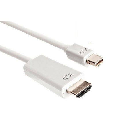 Mini Display Port to HDMI Cable Adapter 1080p HD for MacBook Pro Air 1.8m 6FT