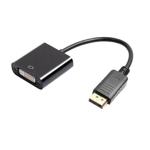 Display Port Male to DVI Female Cable Adapter Converter Thunderbolt DP for PC