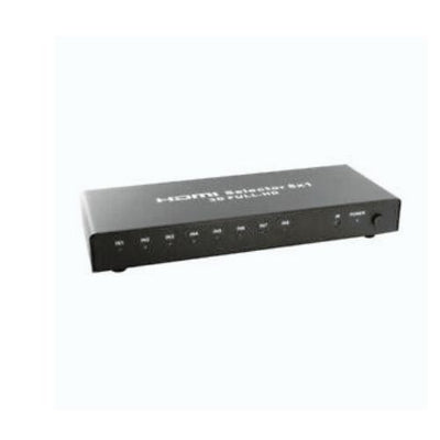 Alumnium 1080P 8 Port Ports HDMI Switch with Remote Full HD HDTV